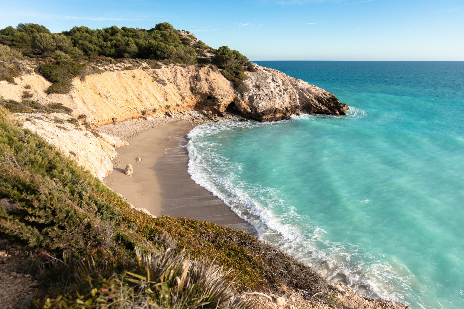 Playa del muerto Sitges