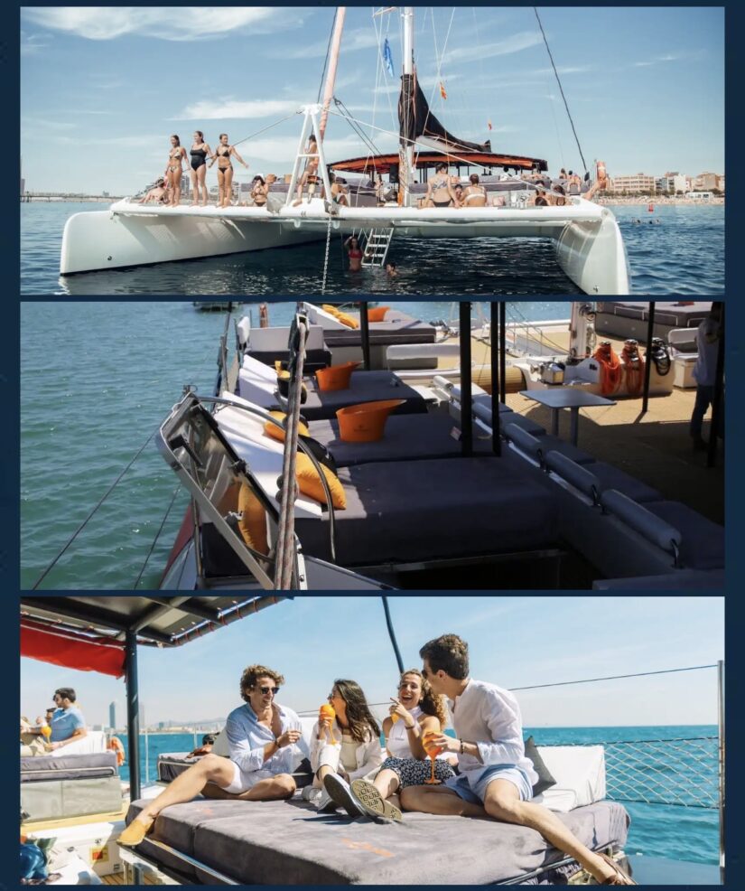 CATAMARAN GRANDE Catamaran Charter for 120 Guests in Sitges,catamaran charter barcelona,catamaran charter sitges CATAMARAN GRANDE Catamaran Charter for 120 Guests in Sitges,catamaran charter barcelona,catamaran charter sitges
